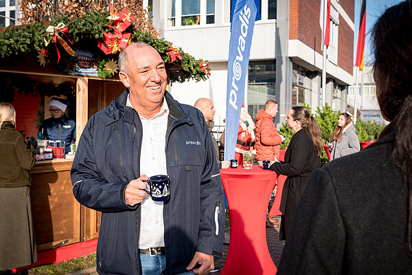 Provadis Hüttenzauber auf dem Campus Provadis Hüttenzauber