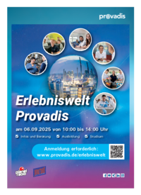 Einladung zur Erlebniswelt Provadis