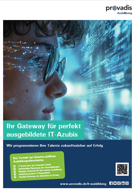 Broschüre IT Ausbildung mit Provadis Broschüre IT Ausbildung mit Provadis